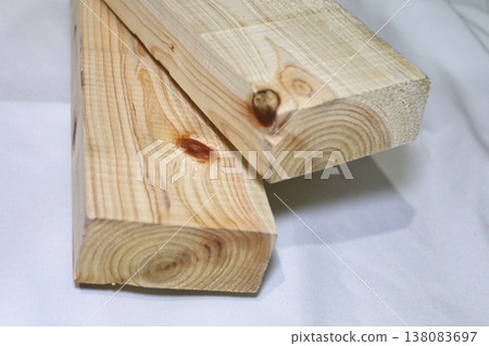 Japanese cypress lumber 138083697