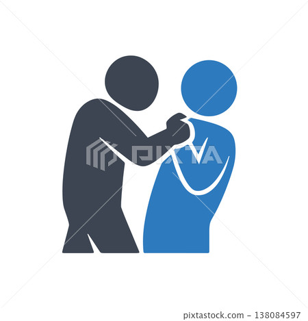 Physical Aggression and Confrontation Icon 138084597