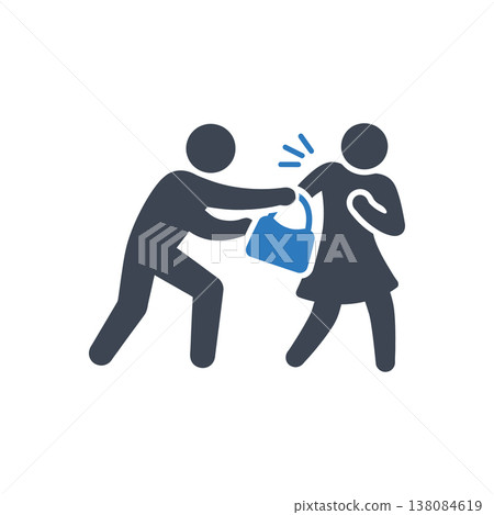 Forced Theft and Deprivation Icon Forced Theft and Deprivation Icon 138084619