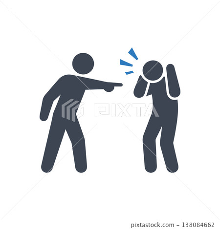 Verbal Aggression and Blame Icon 138084662