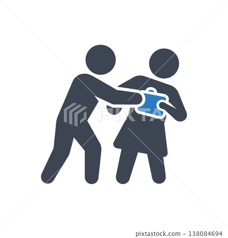 Theft and Resource Control Icon Theft and Resource Control Icon 138084694