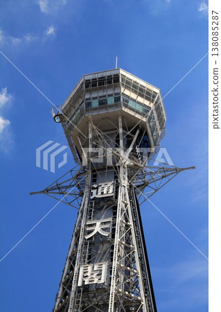 Tsutenkaku Tower, a landmark of Shinsekai, Osaka Tsutenkaku Tower, a landmark of Shinsekai, Osaka 138085287