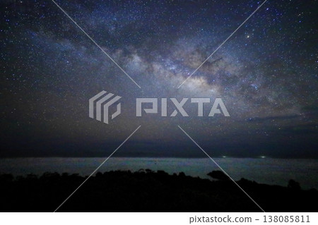 沖繩的壯麗景色!星空 沖繩的壯麗景色!星空 138085811
