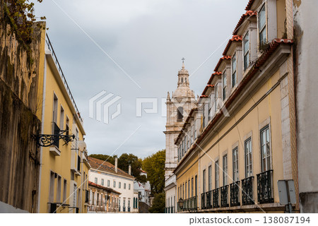 Alfama Quarter Street Scene Alfama Quarter Street Scene 138087194