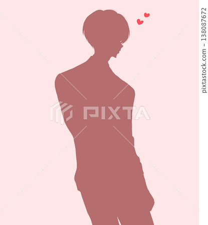 男人，背影，愛情，剪影 138087672