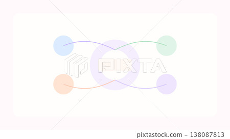 Pastel startup community platform background with orbiting sections, friendly circles and spacious social interface composition design Pastel startup community platform background with orbiting sections, friendly circles and spacious social interface composition design 138087813