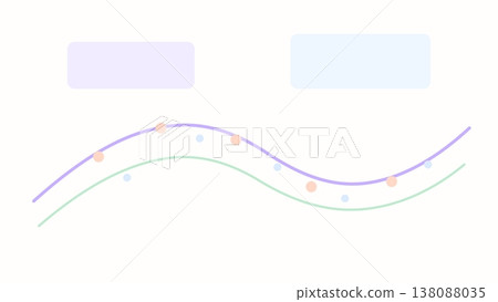 Abstract pastel startup AI background with neural ribbon flow, soft node constellations and futuristic interface composition for product teams 138088035