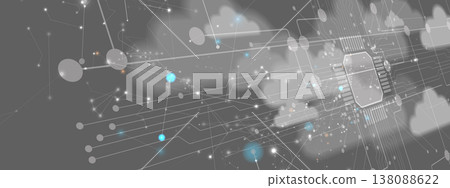 Cloud smart concept technology innovation background and network security Cloud smart concept technology innovation background and network security 138088622