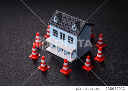 Arrest or confiscation of real estate by court order for tax evasion. Real estate arrest Arrest or confiscation of real estate by court order for tax evasion. Real estate arrest 138089012