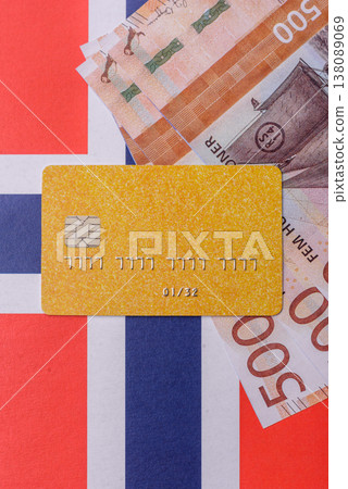 A credit card for contactless cashless payments via a terminal or online. A credit card A credit card for contactless cashless payments via a terminal or online. A credit card 138089069