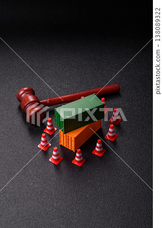 The cargo container ban as a conceptual backdrop for the export. The cargo container embargo 138089322