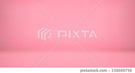 Pink limbo delicate soft gradient background. Blurred pastel backdrop with empty space for showcasing a product, cosmetic branding, mockups, presentations. 138089756