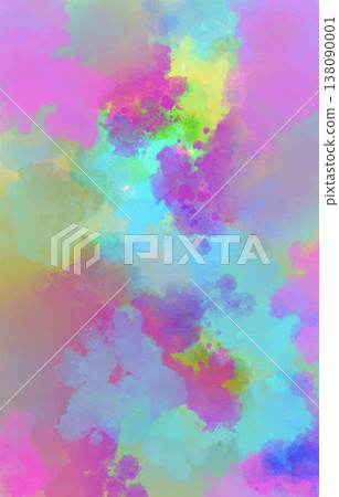 Abstract hand drawn colorful watercolor background Abstract hand drawn colorful watercolor background 138090001