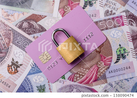 Blocking of a bank debit card, account, or bill, fraud, or bankruptcy. Blocking of a bank 138090474