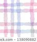 Pink Purple Gradient Plaid Gingham Madras Check Hand Drawn Background Pattern Overlay 138090882