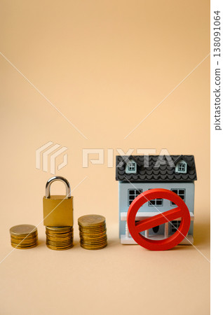 Arrest or confiscation of real estate by court order for tax evasion. Real estate arrest 138091064