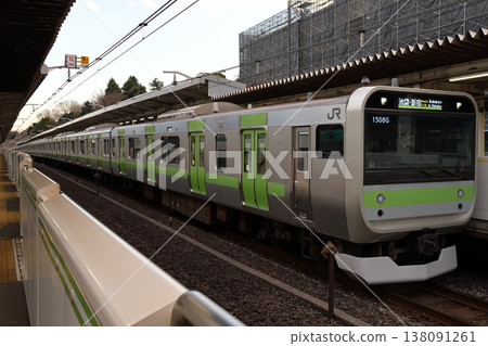 JR Yamanote Line 205 series retro design E235 series JR Yamanote Line 205 series retro design E235 series 138091261