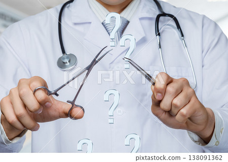 Surgeon gets tools ready Surgeon gets tools ready 138091362