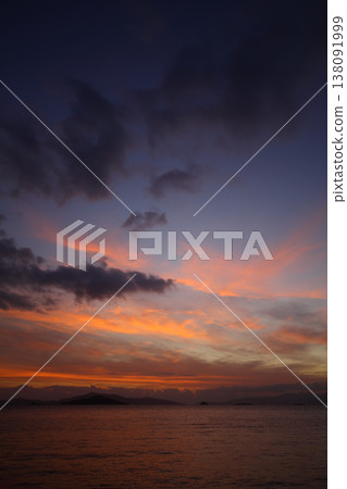 Seaside town of Turgutreis and spectacular sunsets.  138091999