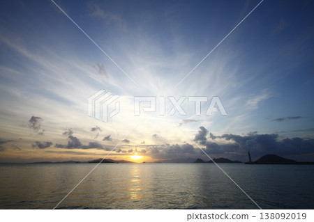 Seaside town of Turgutreis and spectacular sunsets. Seaside town of Turgutreis and spectacular sunsets. 138092019