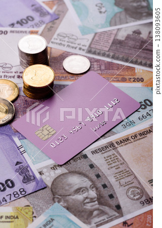 A credit card for contactless cashless payments via a terminal or online. A credit card A credit card for contactless cashless payments via a terminal or online. A credit card 138093605