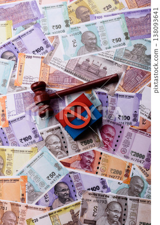 The cargo container ban on the Indian money as a conceptual backdrop. The cargo container embargo The cargo container ban on the Indian money as a conceptual backdrop. The cargo container embargo 138093641