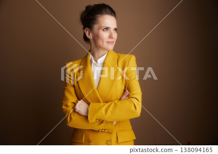 Confident Business Executive with Arms Crossed 138094165