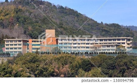 Takedayama Mountain and Hiroshima Prefectural Gion Kita High School (Asaminami Ward, Hiroshima City) Takedayama Mountain and Hiroshima Prefectural Gion Kita High School (Asaminami Ward, Hiroshima City) 138094796