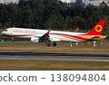成都航空A321飛機起飛。 138094804
