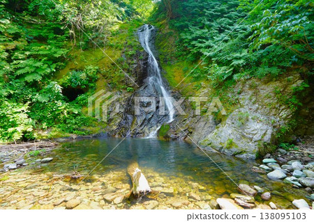 Sanjagataki Falls on Mt. Io 138095103