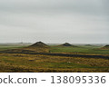 Volcanic craters of Alftaversgigar surrounded by green fields, South Iceland. 138095336