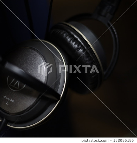 Headphones "Quiet Daily Life 04" Square Photo [1:1] 138096196
