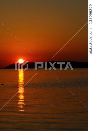 sunset at the lake sunset at the lake 138096299