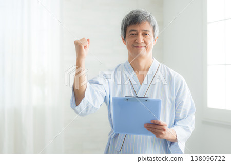 Image of a medical checkup for people in their 60s Image of a medical checkup for people in their 60s 138096722