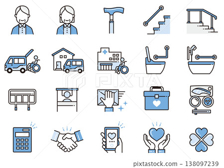 Care and Welfare Icons (10 icons) Care and Welfare Icons (10 icons) 138097239