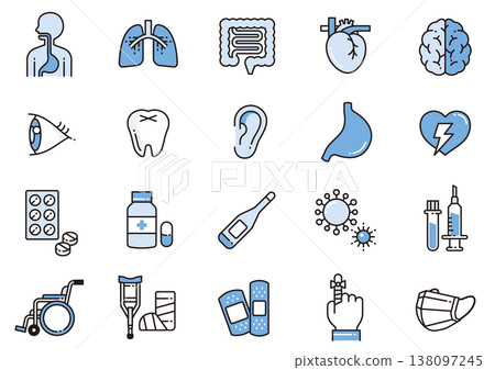 Medical Icons 08 138097245