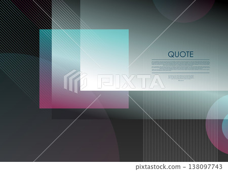 Dark glossy concept abstract minimal geometric background Dark glossy concept abstract minimal geometric background 138097743