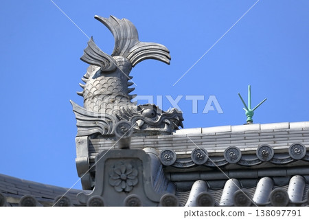 廣島城，本城，魎魎（神話中的魚形生物） 138097791