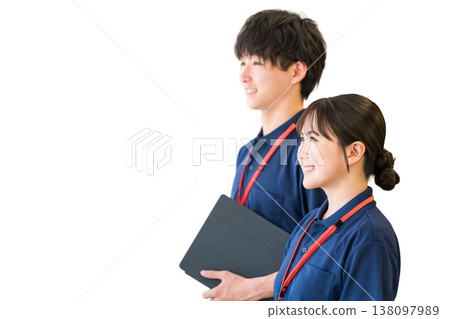 Care managers and occupational therapists working in nursing care facilities and day care centers 138097989