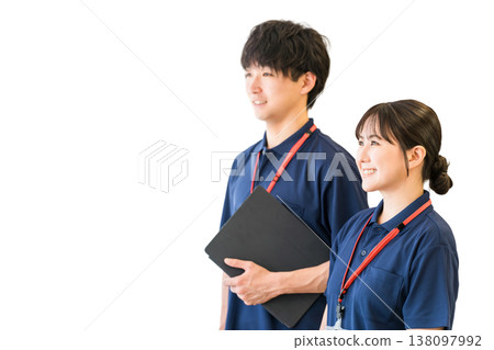 Care managers and occupational therapists working in nursing care facilities and day care centers 138097992