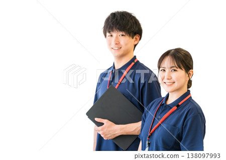 Care managers and occupational therapists working in nursing care facilities and day care centers 138097993