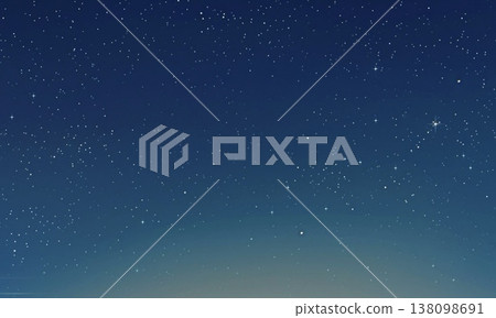 Night sky and star illustration 2 138098691