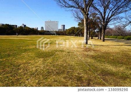 西之丸庭園的開闊景色 西之丸庭園的開闊景色 138099298