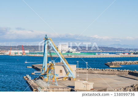 A view of Omaezaki Port in Omaezaki City (Shizuoka Prefecture) A view of Omaezaki Port in Omaezaki City (Shizuoka Prefecture) 138099736