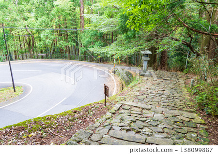 World heritage Kumano Kodo Daimonzaka 138099887