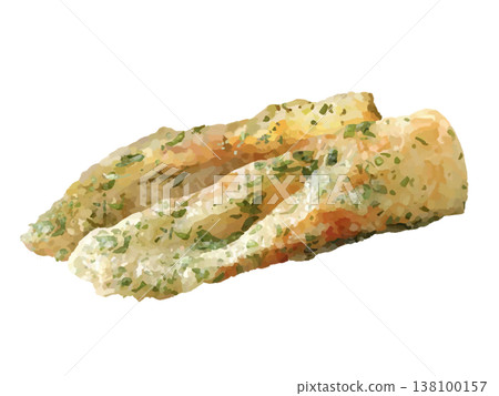 炸竹輪(魚餅)海苔卷(2個) 炸竹輪(魚餅)海苔卷(2個) 138100157