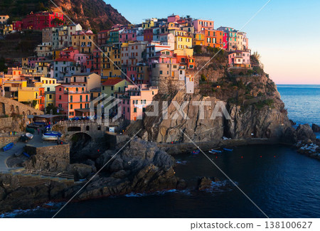 Colorful Manarola, Italy Colorful Manarola, Italy 138100627