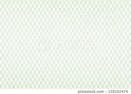 Image 3: A background image featuring a delicate, shimmering, pale matcha green pattern overlaid with a white arrow feather pattern. 138102474