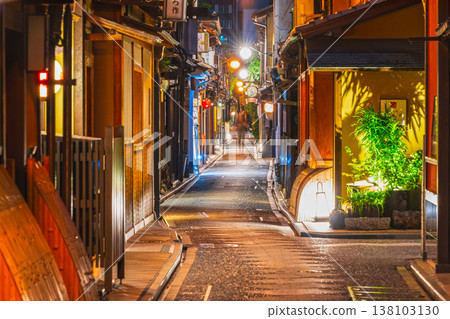 Pontocho在京都之夜 138103130