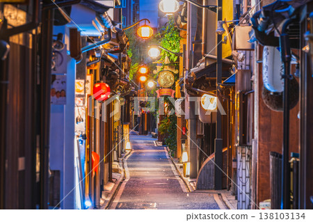 Pontocho在京都之夜 138103134